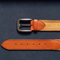 Handwoven Belt - Gold - Image 2