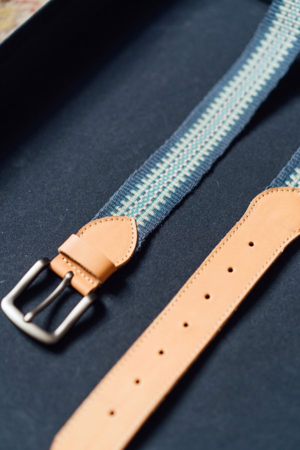 Handwoven Belt - Blue