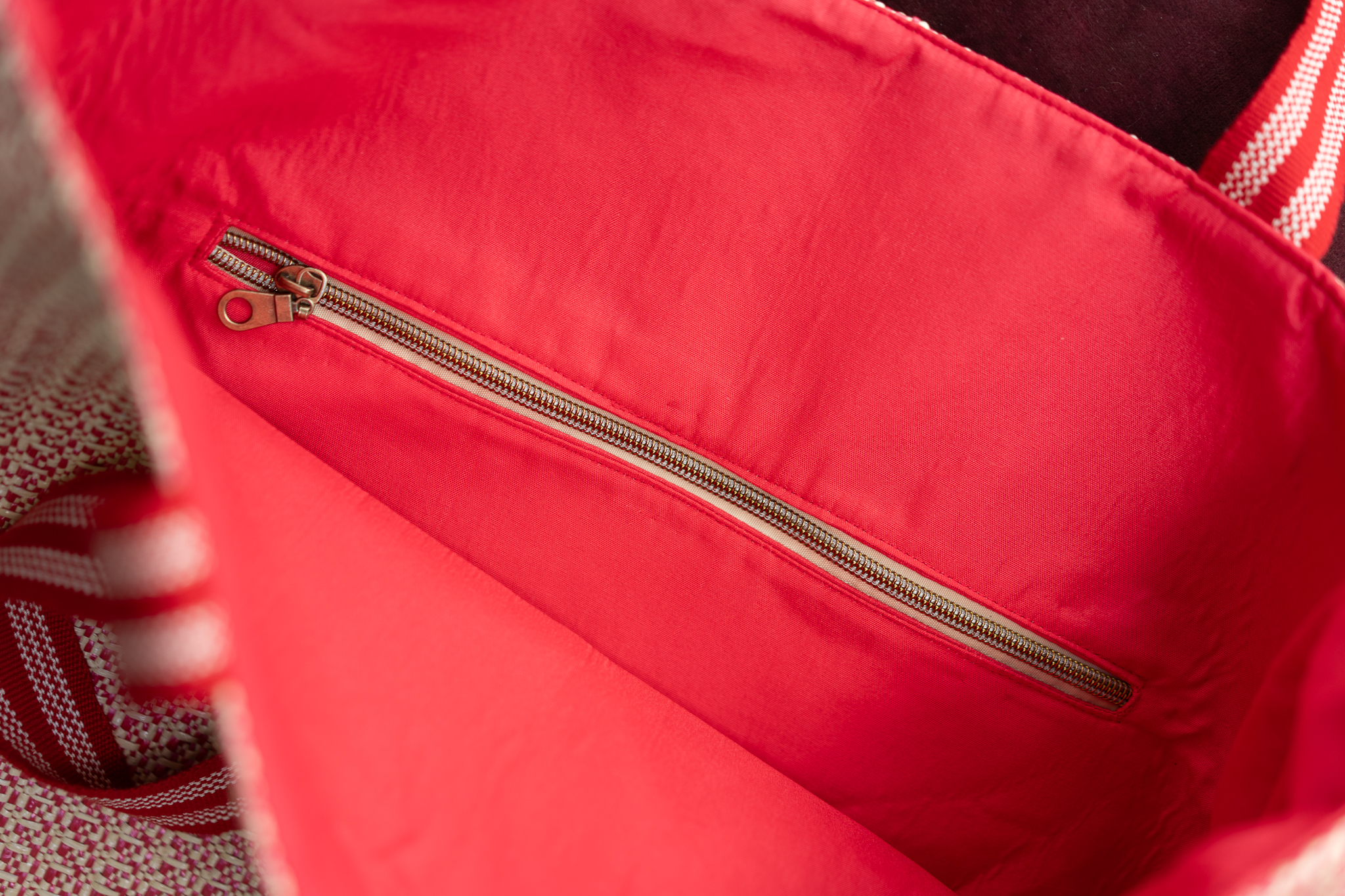 Vintage Rattan Shoulder Bag - Image 3