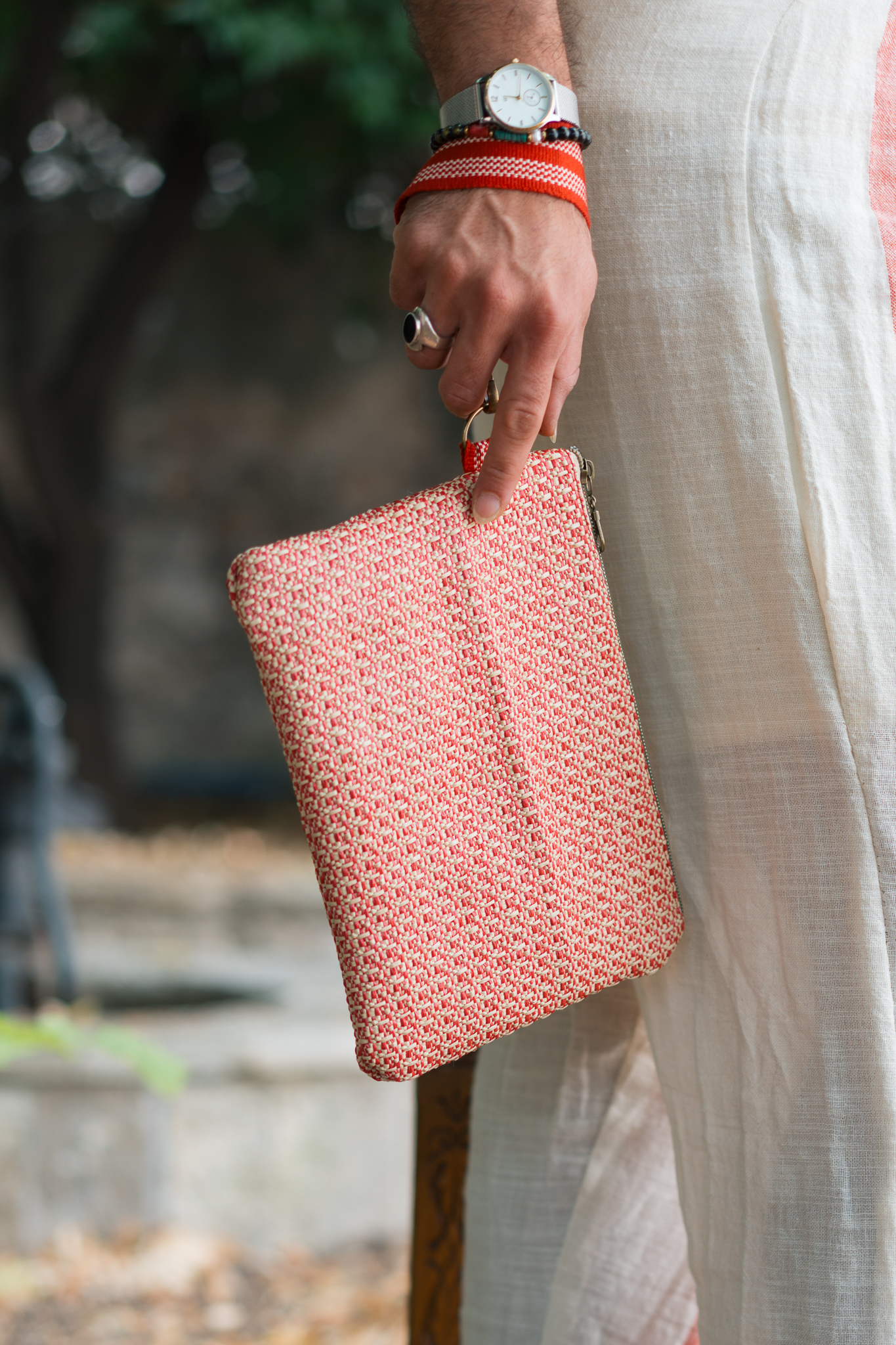 Vintage Rattan Small Bag - Image 2