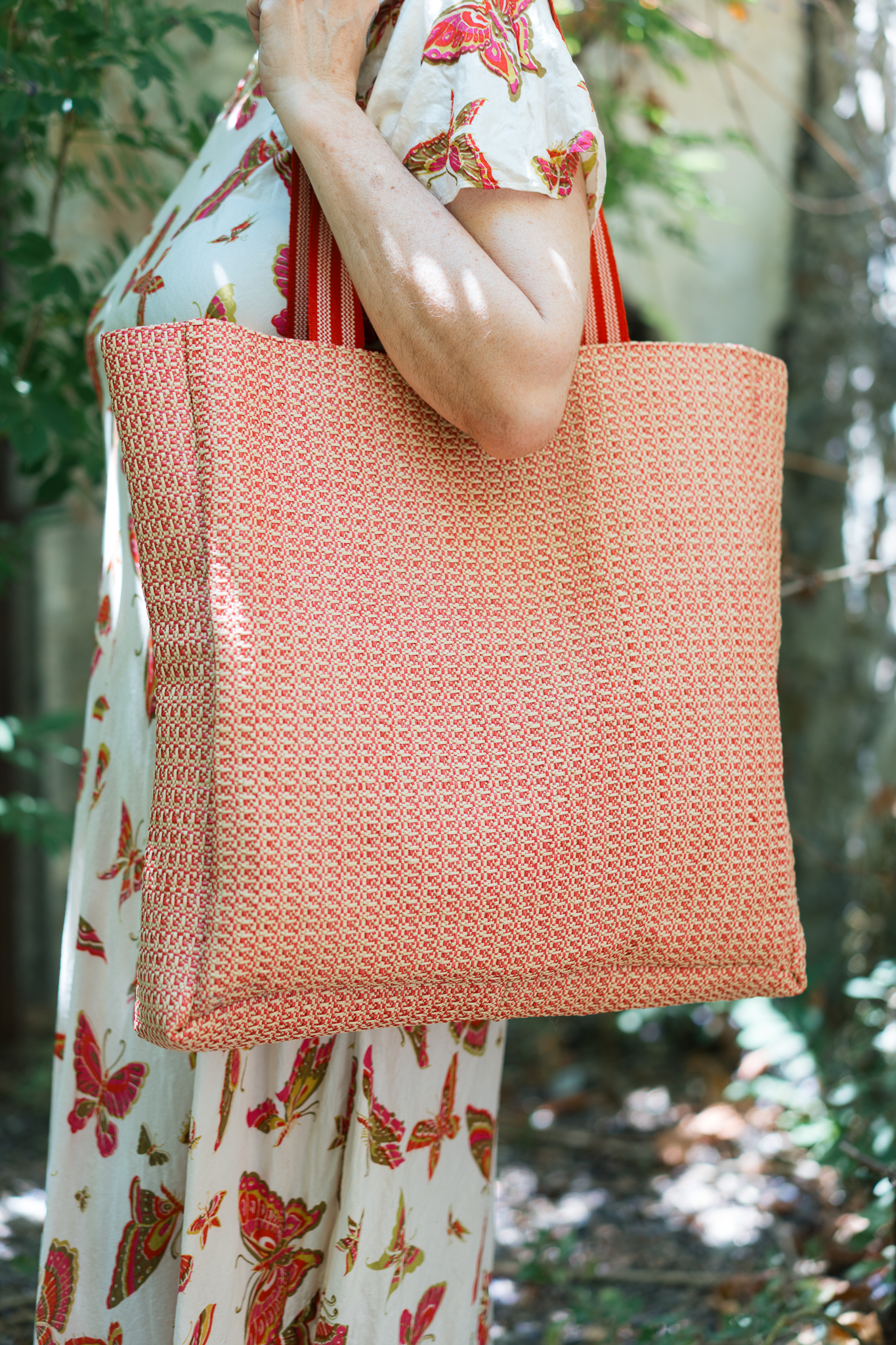 Vintage Rattan Shoulder Bag